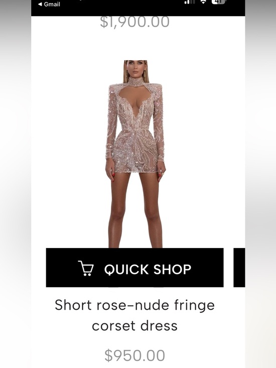 Albina Dyla Dresses & Skirts - Glamorous Sequin Long Sleeve Dress